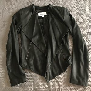 BB Dakota Harper Leather Jacket, size XS